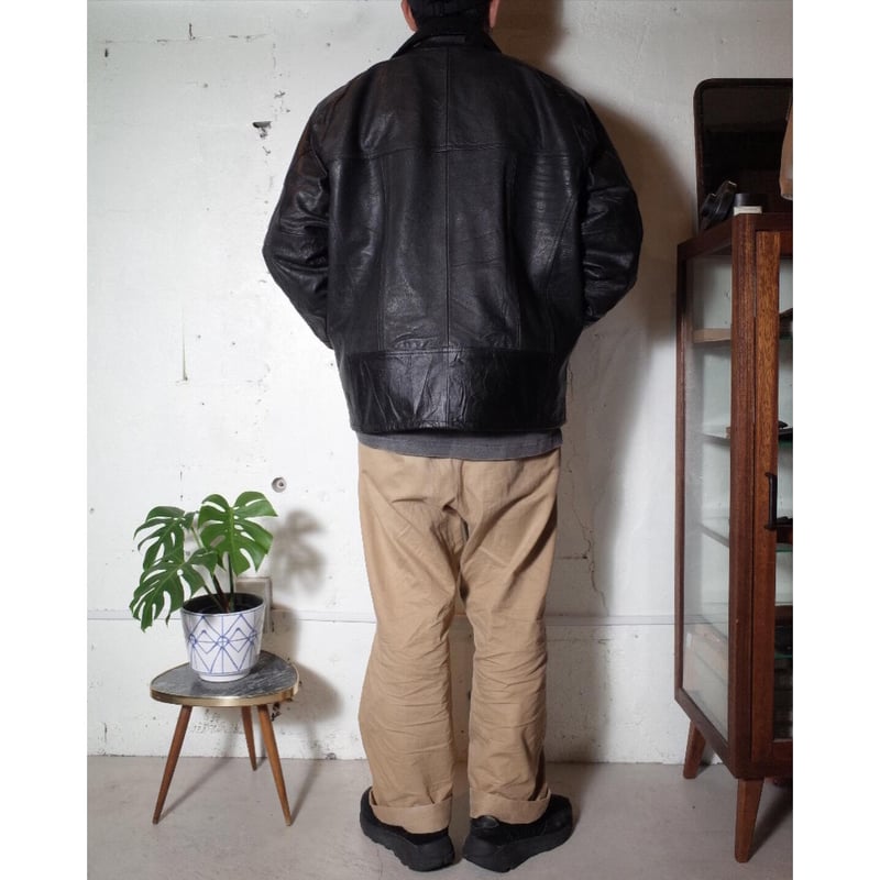YOUSEDユーズド "Leather Drivers Jacket"   幸地商店 K
