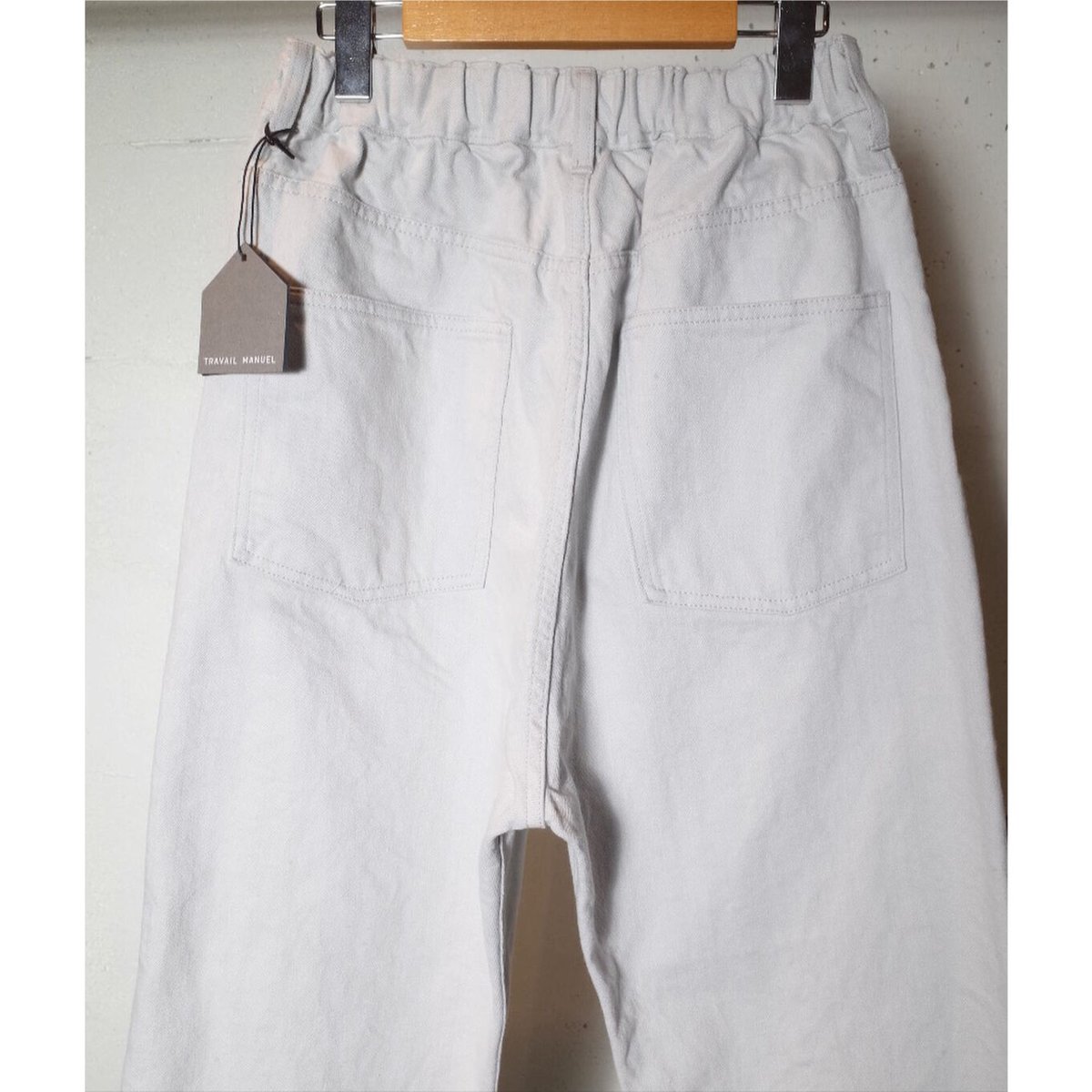 TRAVAIL MANUEL(トラバイユマニュアル)セルビッチデニム5Pパンツ TRAVAIL MANUEL トラバイユマニュアル 