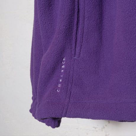 CURLY カーリー "RECYCLED MICRO FLEECE JACKET" フリースジャケット