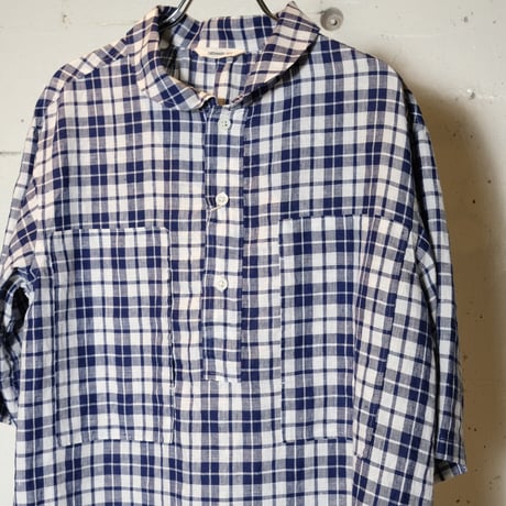ORDINARY FITS オーディナリーフィッツ  "LINEN SHORT SLEEVE PULLOVER SHIRTS"