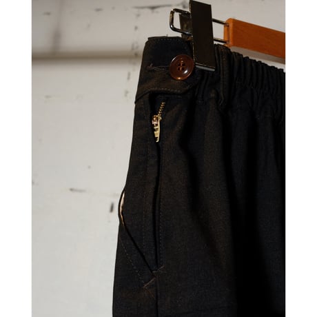 HARVESTY ハーベスティ "T/R WIDE EGG CROPPED PANTS" ワイドエッグクロップドパンツ