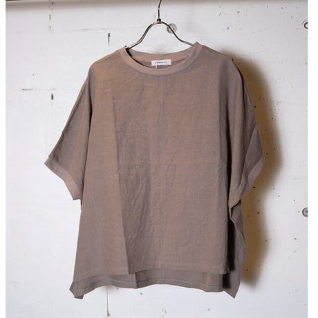 ORDINARY FITS オーディナリーフィッツ " LINEN WIDE PULLOVER TEE"
