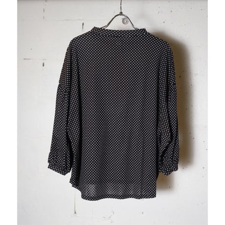(g) グラム "DOT SHOULDER BALLOON PULLOVER" ドットショルダーバルーンプルオーバー