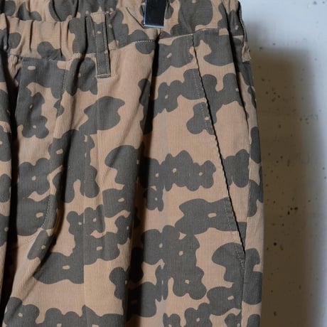 ORDINARY FITS オーディナリーフィッツ "EAZY TROUSER / FLOWER CAMO"