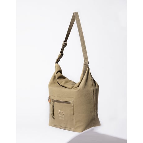 hobo ホーボー "PLAY SOFT COOLER ROLLTOP BAG COTTON CANVAS VINTAGE WASH"