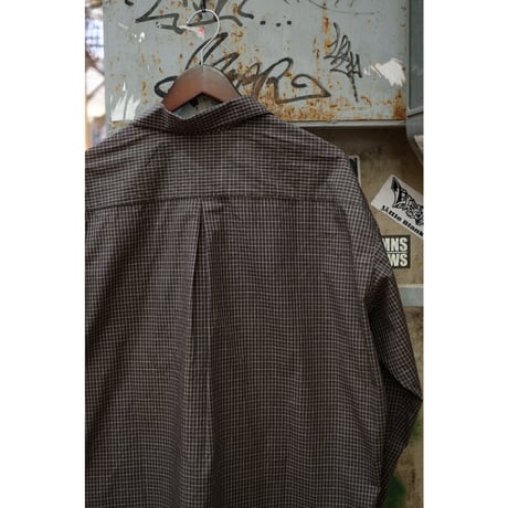 PERS PROJECTS パースプロジェクト "VICTOR L/S WIDE FIT SHIRTS “CHECK”