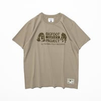 TACOMA FUJI RECORDS タコマフジレコード "BIGFOOT SURVEY PROJECT LOGO  designed by Jerry UKAI"