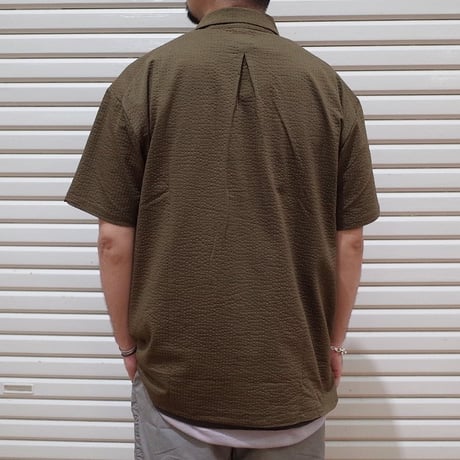 CURLY / PROSPECT S/S SHIRTS “SEERSUCKER”