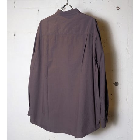 UNIVERSAL PRODUCTS ユニバーサルプロダクツ "Garment Dyed L/S Regular Shirts"