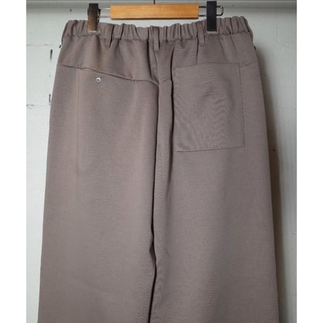 CURLY カーリー "DOUBLE KNIT WIDE PANTS"パンツ