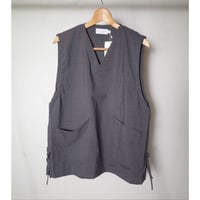 MANUAL ALPHABET マニュアルアルファベット "T/W PULLOVER VEST"ベスト