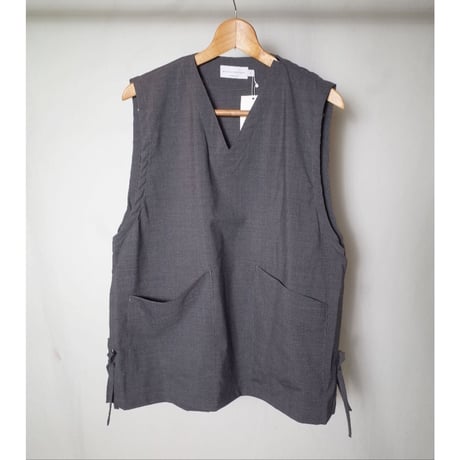MANUAL ALPHABET マニュアルアルファベット "T/W PULLOVER VEST"ベスト