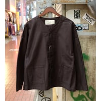 HARVESTY ハーベスティ"COLLARLESS JACKET"