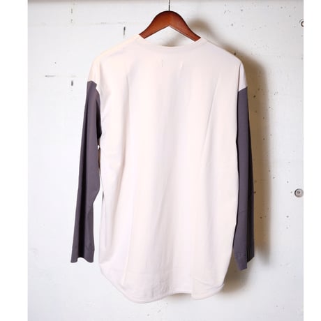 PERS PROJECTS パースプロジェクト "OLIVER L/S TEE “2tone”