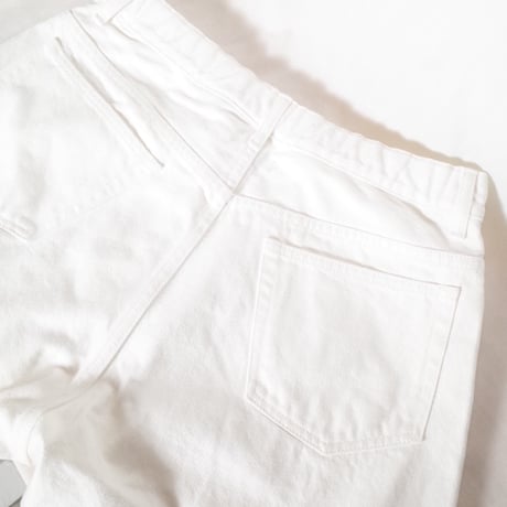 LAMOND ラモンド " Serubitch Tapered Denim(WHITE) ”セルビッチテーパードデニム