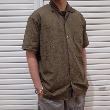 CURLY / PROSPECT S/S SHIRTS “SEERSUCKER”