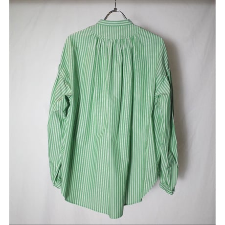 MANON マノン "STRIPE AMICAL SHT" ストライプアミカルシャツ