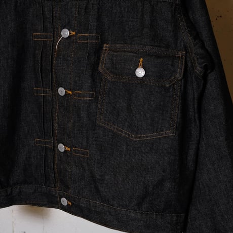 HARVESTY ハーベスティ"BLACK DENIM JACKET"