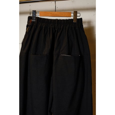 HARVESTY ハーベスティ "T/R WIDE EGG CROPPED PANTS" ワイドエッグクロップドパンツ