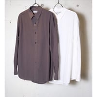 UNIVERSAL PRODUCTS ユニバーサルプロダクツ "Garment Dyed L/S Regular Shirts"