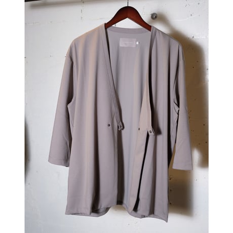 CURLY カーリー "TWILL-KNIT CARDIGAN Q/S"