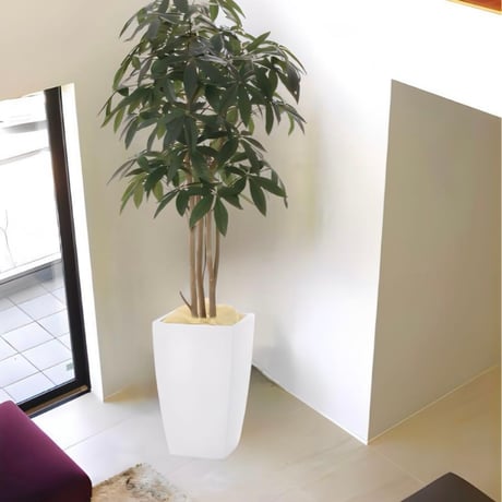 光触媒　人工観葉植物　フェイクグリーン　アーバンパキラ1.8