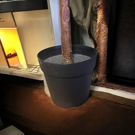 光触媒　人工観葉植物　ウォールグリーン　フェイクグリーン　斑入りゴムの木1808
