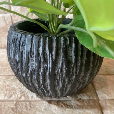 光触媒　人工観葉植物　ウォールグリーン　フェイクグリーン　ライムポトス花器付