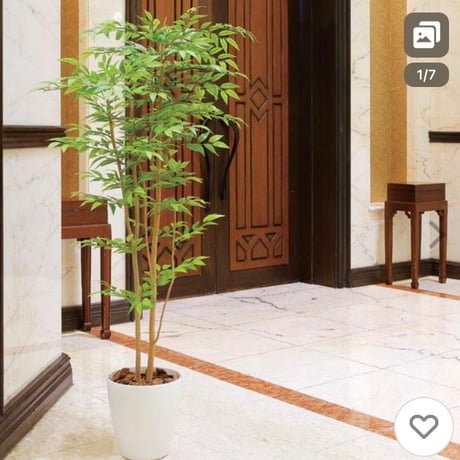 光触媒　人工観葉植物　ウォールグリーン　フェイクグリーン　ソヨゴ1.6m