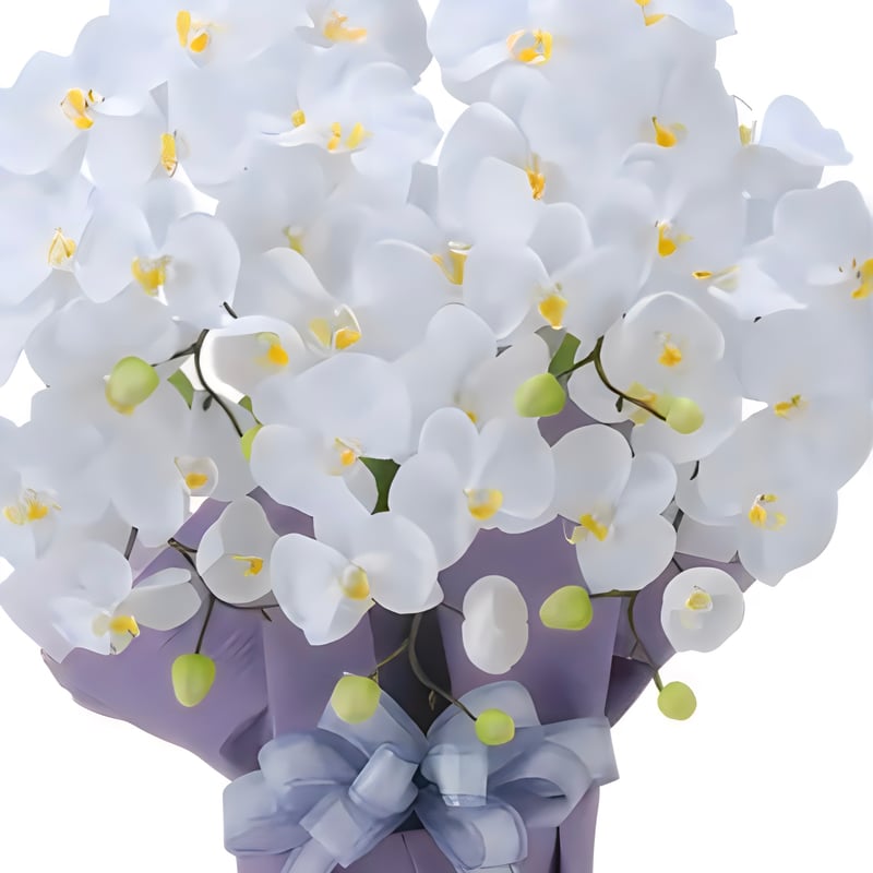 光触媒 人工観葉植物 ウォールグリーン フェイクグリーン 藤胡蝶蘭5