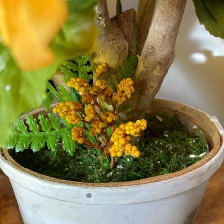 光触媒　人工観葉植物　ウォールグリーン　フェイクグリーン　３色ハイビスカス51