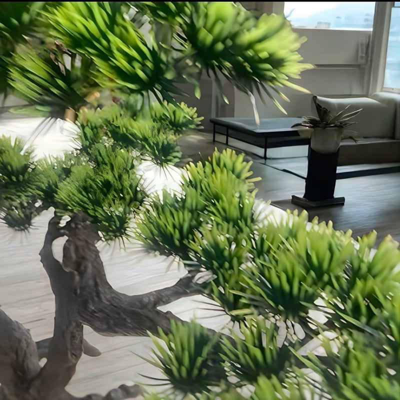 光触媒 人工観葉植物 ウォールグリーン フェイクグリーン 盆栽bonsai
