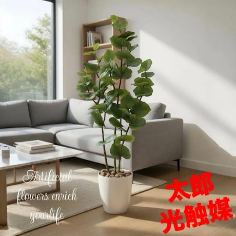 光触媒　人工観葉植物　ウォールグリーン　フェイクグリーン　シーグレープ1.2@gja