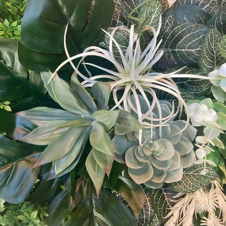 光触媒　人工観葉植物　ウォールグリーン　フェイクグリーン　壁掛け7020