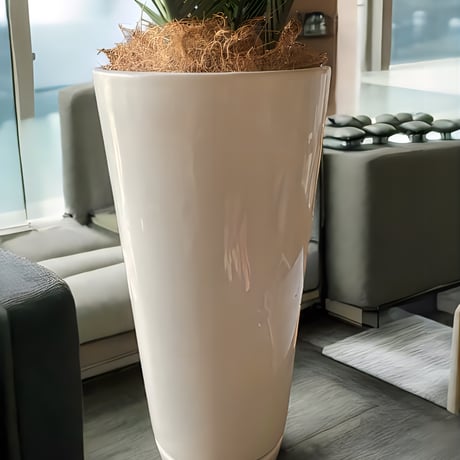 光触媒　人工観葉植物　ウォールグリーン　フェイクグリーン　花器付アレカヤシ100
