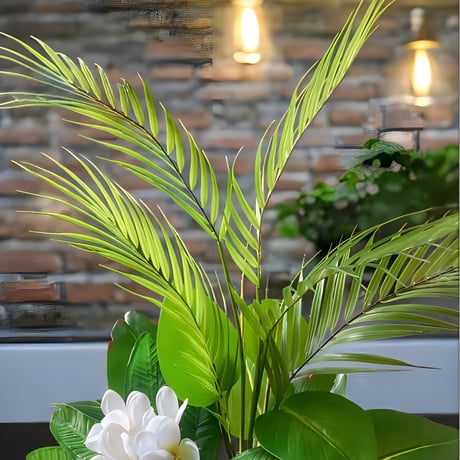 光触媒　人工観葉植物　ウォールグリーン　フェイクグリーン　アレカヤシアレンジ80
