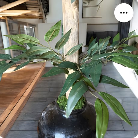 光触媒　人工観葉植物　ウォールグリーン　フェイクグリーン　イタリアンベンジャミン13055