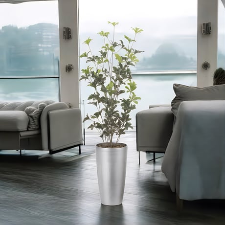 光触媒　人工観葉植物　ウォールグリーン　フェイクグリーン　スリムシェフレラ1.3