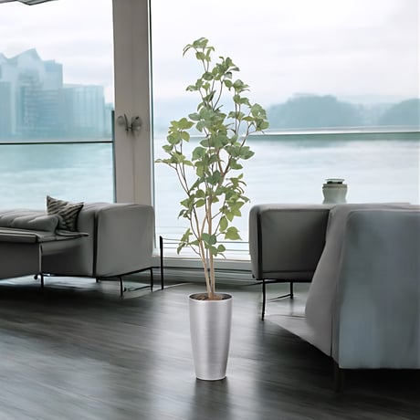 光触媒　人工観葉植物　ウォールグリーン　フェイクグリーン　スリムサラサドウダン1.7