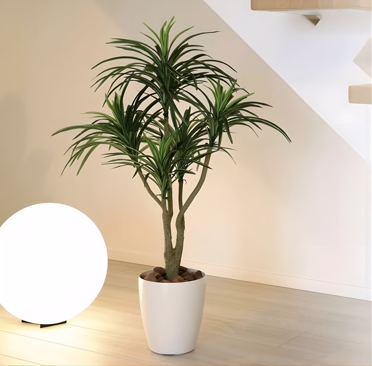 光触媒　人工観葉植物　ウォールグリーン　フェイクグリーン　ドラセナユッカ130 楽天市場】ドラセナ ユッカ フェイクグリーン おしゃれ 人気