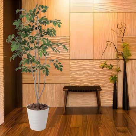 光触媒　人工観葉植物　ウォールグリーン　フェイクグリーン　マウンテンアッシュ1.3