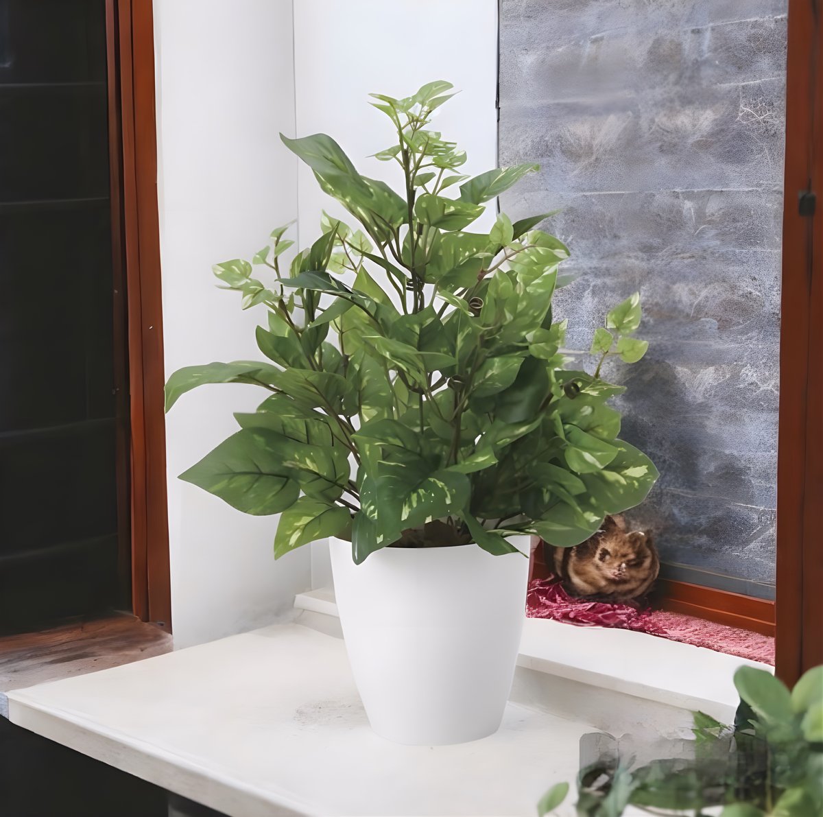 光触媒 人工観葉植物 ウォールグリーン フェイクグリーン ライムポトス