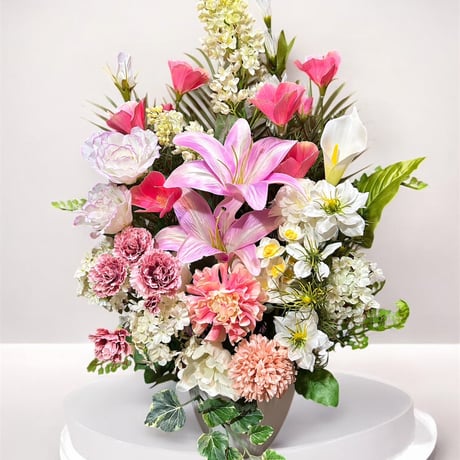 光触媒　人工観葉植物　ウォールグリーン　フェイクグリーン　仏花　お供え花6547