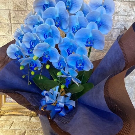 光触媒　人工観葉植物　ウォールグリーン　フェイクグリーン　リアル胡蝶蘭77