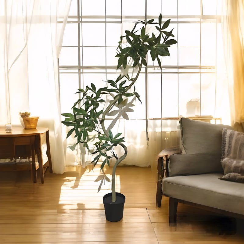 光触媒 人工観葉植物 ウォールグリーン フェイクグリーン パキラ 