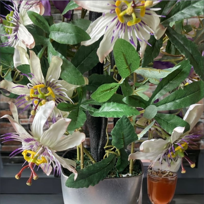 光触媒 人工観葉植物 ウォールグリーン フェイク フラワー オリーブ