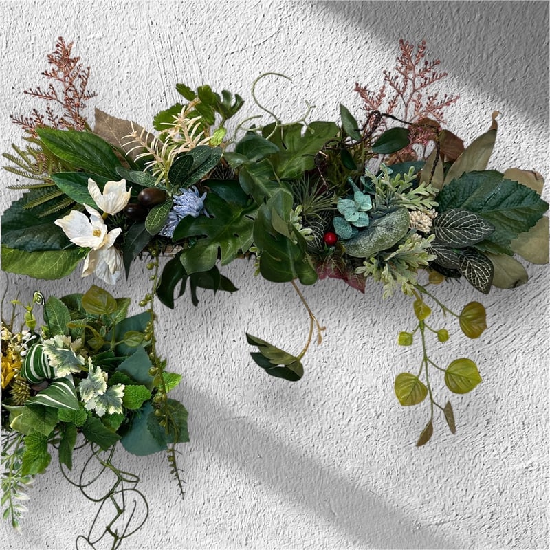 光触媒 人工観葉植物 ウォールグリーン フェイクグリーン 壁掛け