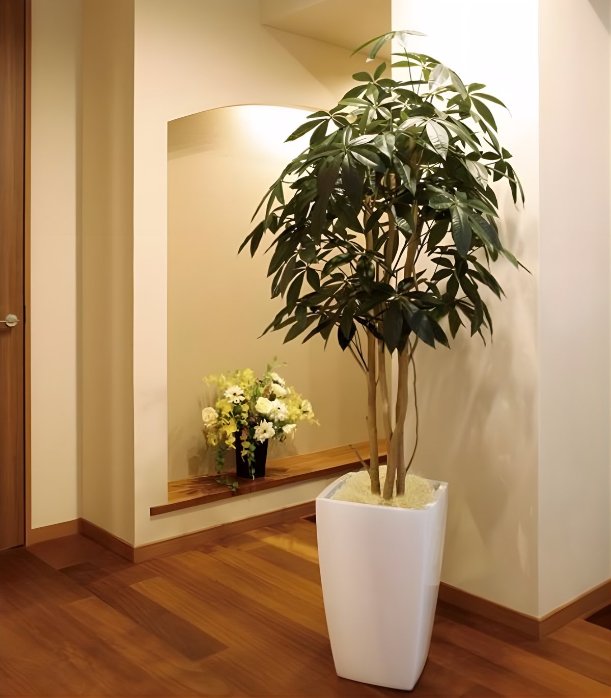 光触媒 人工観葉植物 フェイクグリーン アーバンパキラ1.8 | 太郎's STORE