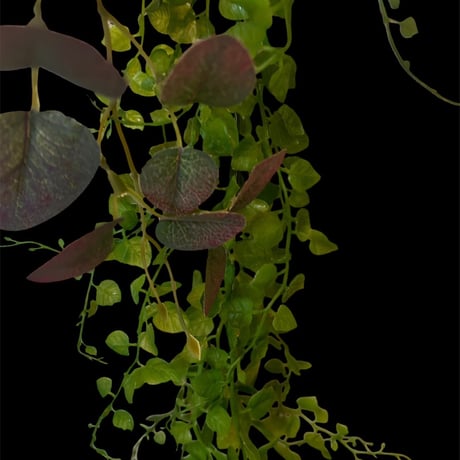 光触媒　人工観葉植物　ウォールグリーン　フェイクグリーン　壁掛け麻アレンジ100
