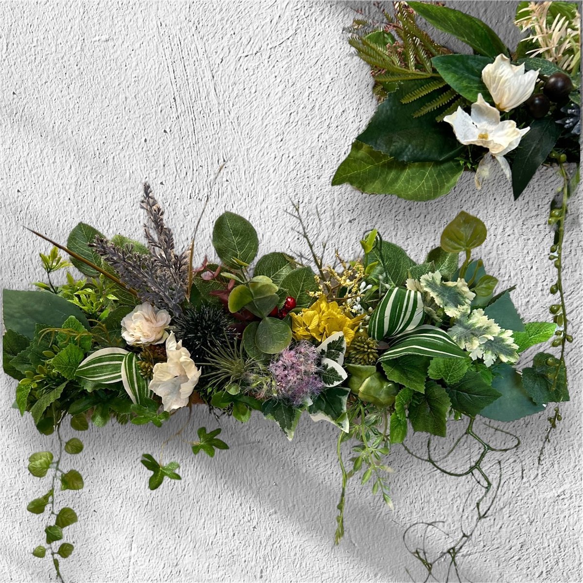 光触媒 人工観葉植物 ウォールグリーン フェイクグリーン 壁掛け30477